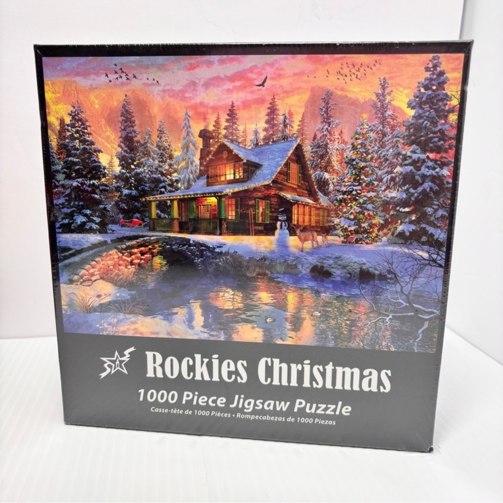 Vermon Rockies Christmas 1000 PC Puzzle‎ Art
Brand New - Bonus Poster